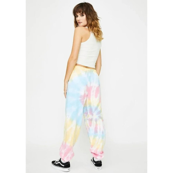 By Samii Ryan All I Want Sweatpants in Tie Dye XSmall Womens Joggers - Picture 10 of 12